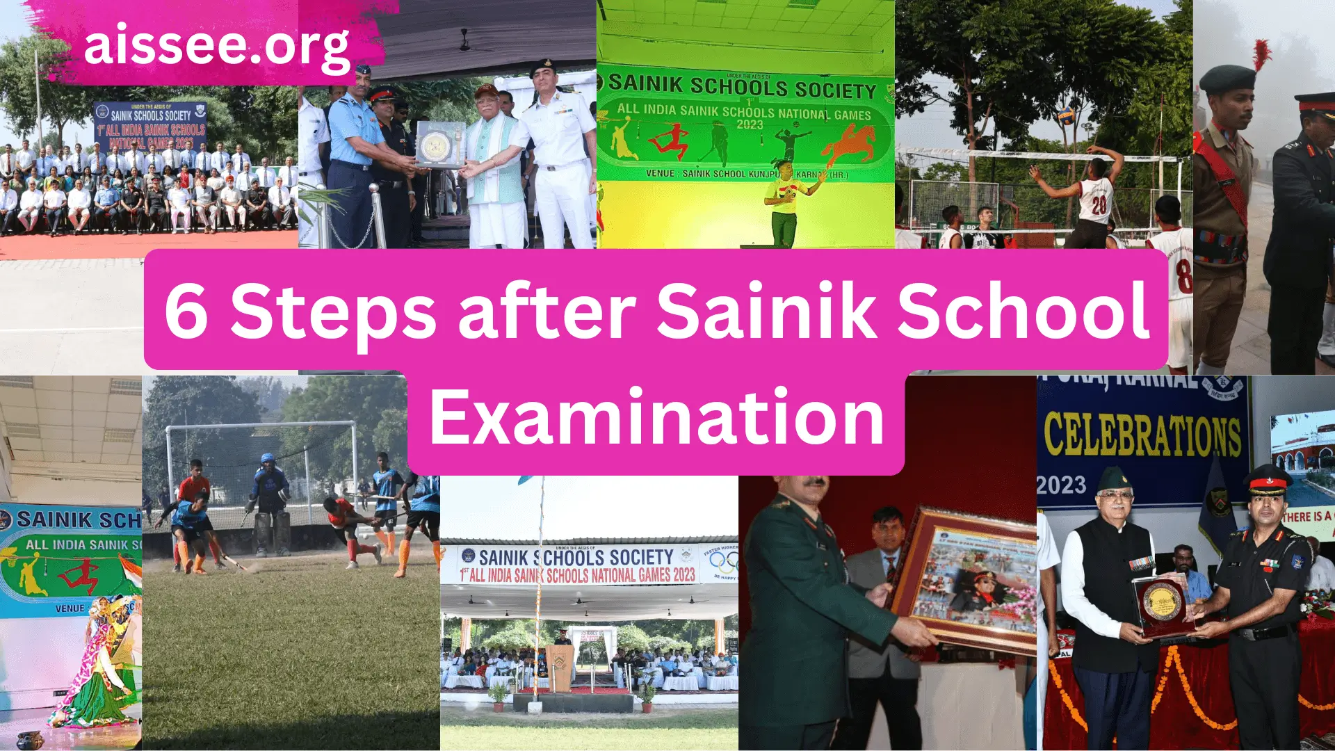 6 Steps after Sainik School Exam